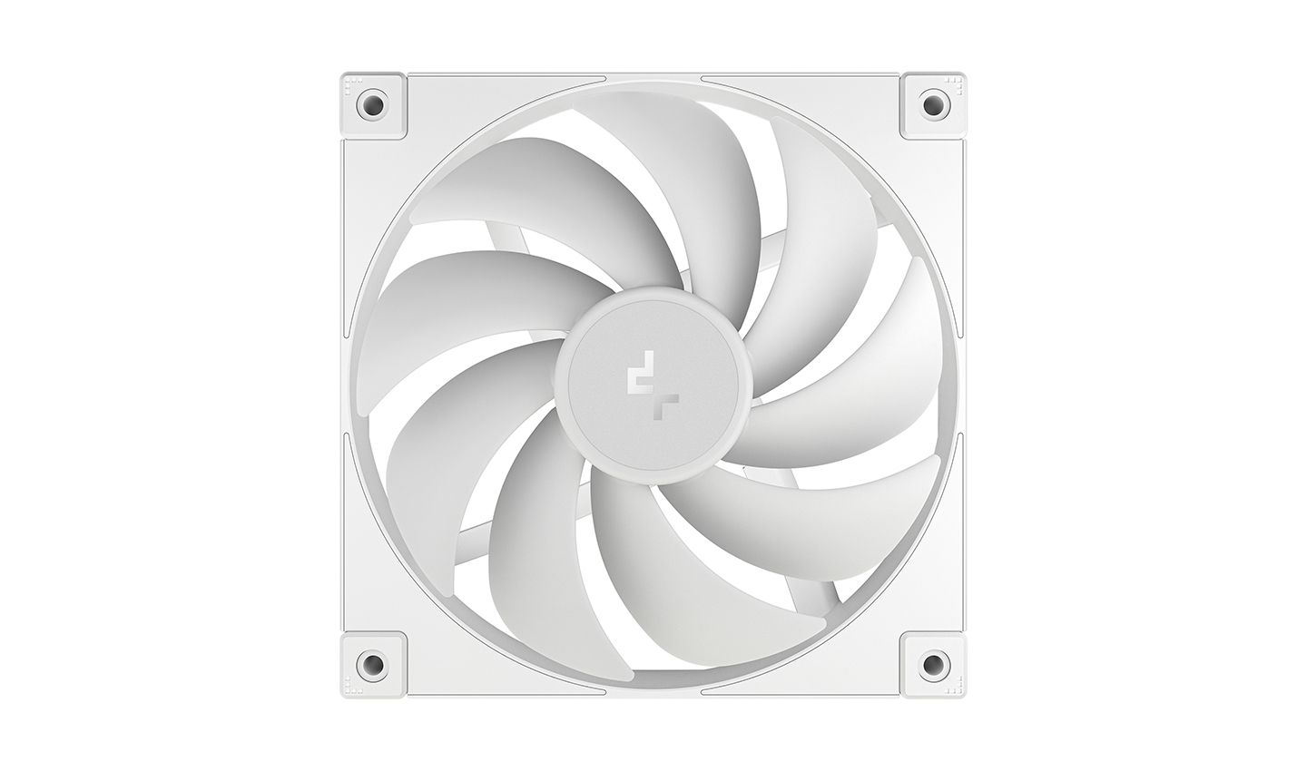 Вентилятор DEEPCOOL FD14 WH 140x140x25мм (32шт./кор, PWM, белый, 400-1650об/мин) Color BOX