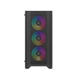 Корпус XASTRA  A500 4ARGB Black ATX/Mesh/ tempered glass / 4x 120mm FC120-ARGB PWM fans/ A500-BK-FC120ARGB-4F-GL