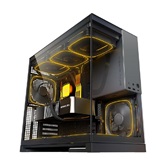 Корпус Geometric Future Model 5 Black Gray with fans / mid tower, E-ATX / 5x140mm ARGB fans / 1AM5WKBK02100