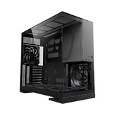 Корпус Geometric Future Model 5 Black Gray with fans / mid tower, E-ATX / 5x140mm ARGB fans / 1AM5WKBK02100