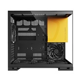 Корпус Geometric Future Model 5 Black Yellow with fans / mid tower, E-ATX / 5x140mm ARGB fans / 1AM5WKBY01100