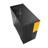 Корпус Geometric Future Model 5 Vent Black Yellow with fans / mid tower, E-ATX / 5x140mm ARGB fans / 1AM5VTBY01100