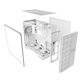 Корпус Geometric Future Model 5 Vent White with fans / mid tower, E-ATX / 5x140mm ARGB fans / 1AM5VTWT01100