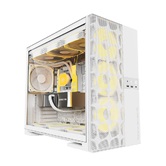 Корпус Geometric Future Model 5 Vent White with fans / mid tower, E-ATX / 5x140mm ARGB fans / 1AM5VTWT01100