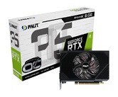 Видеокарта PALIT GeForce RTX 3050 STORMX OC / 6GB GDDR6 96bit DVI HDMI DP / NE63050S18JE-1072F