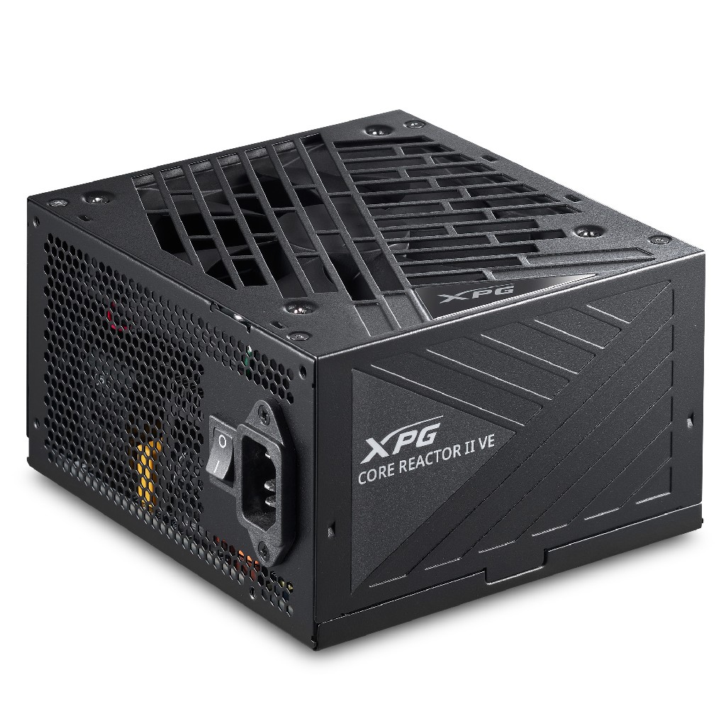 Блок питания XPG CORE REACTOR II VE 850 (ATX 3.1, 850W,  Full Modular, PWM 120mm FDB fan, Active PFC, DC to DC, Half-Bridge & LLC converter, 80+ GOLD) RET